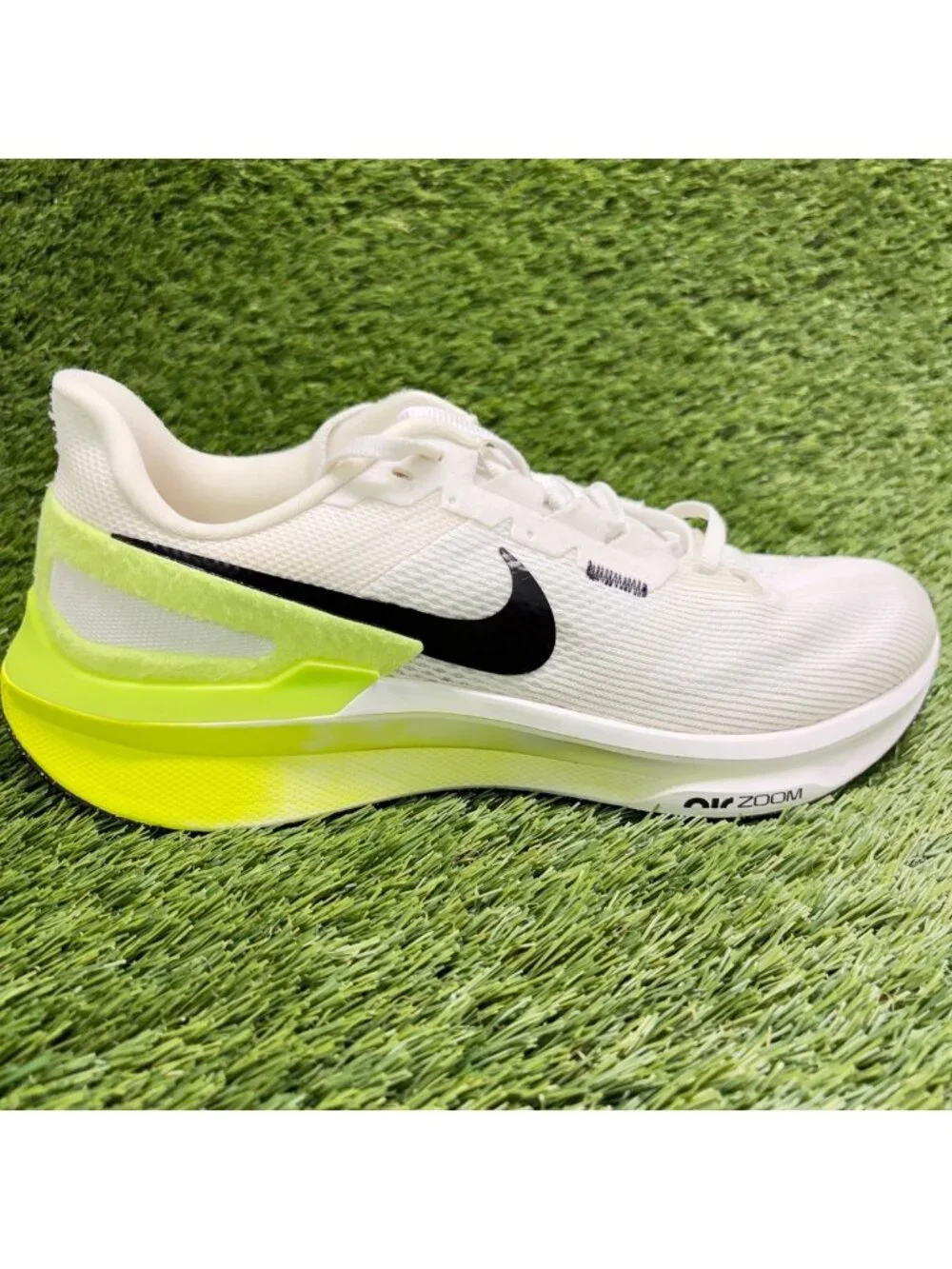 Nike Air Zoom Structure 25 Womens Size 9.5 White Athletic Running Shoes Sneakers
